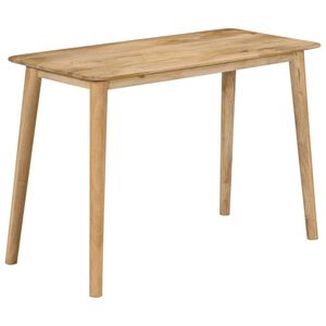 vidaXL Mesa de comedor madera maciza de mango 112x52x76 cm