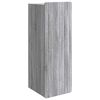vidaXL Armario de pared Sonoma gris 33 x 34,5 x 94 cm