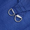 vidaXL Toldo de vela rectangular HDPE azul 160 g/m&sup2; 5x6 m