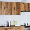 vidaXL Armario de pared de cocina Porto madera vieja madera ingenier&iacute;a