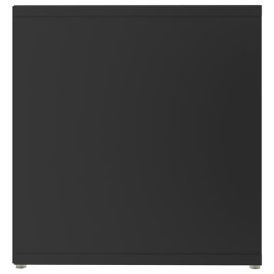 vidaXL Mueble para TV aglomerado gris 107x35x37 cm