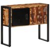 vidaXL Mueble consola madera maciza reciclada multicolor 90x35x75 cm