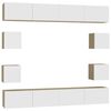 White_and_sonoma_oak