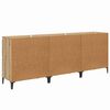 vidaXL Tableros Lateral 3 pcs Roble artesanal 60 x 35 x 70 cm