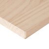 vidaXL Tablero de mesa cuadrado madera maciza de pino 60x60x2,5 cm
