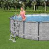 Bestway Flowclear Escalera de piscina de seguridad 4 escalones 122 cm