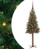 vidaXL &Aacute;rbol de Navidad Delgado Verde 150 cm