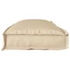 vidaXL Coj&iacute;n Beige 110 x 40 x 8 cm Tela Oxford