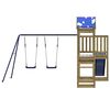 vidaXL Parque infantil de exterior madera de pino impregnada