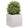 vidaXL Jardinera 40x40x40 cm acero inoxidable