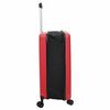 vidaXL Maleta con cerradura Rojo 34 x 23 x 55.5 cm Pl&aacute;stico ABS