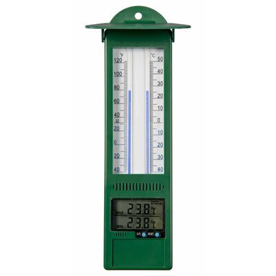 Nature Termómetro digital de exterior temperatura máxima y mínima