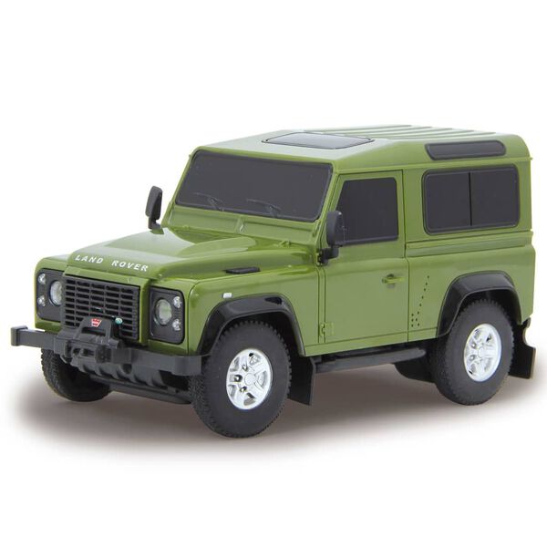 JAMARA Coche zaguero teledirigido Land Rover verde 1:24