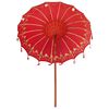 vidaXL Parasol Balin&eacute;s Rojo 185 x 185 x 260 cm Algod&oacute;n