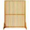 vidaXL Pantalla de Privacidad Marr&oacute;n 79.5 x 50 x 110 cm