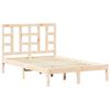 vidaXL Estructura de cama madera maciza 120x190 cm