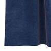 vidaXL Cortinas opacas 2 pcs Azul Oscuro 140 x 260 cm Terciopelo
