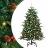 vidaXL &Aacute;rbol de Navidad artificial Verde 150 cm PVC, Metal y Pl&aacute;stico