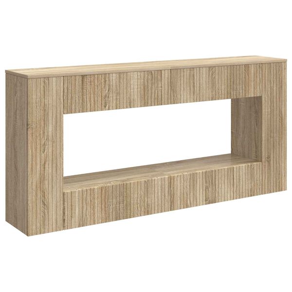 vidaXL Mesa Consola Roble Sonoma 155 x 29 x 74 cm Madera de ingenier&iacute;a