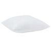 vidaXL Almohadas con almohada Blanco 85gsm 100% poliéster