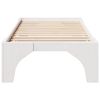 vidaXL Estructura de cama 75 x 190 cm Madera de pino macizo
