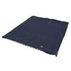 Outwell Saco de dormir Camper Lux cremallera derecha azul