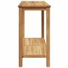 vidaXL Mesa de Café Marrón 110 x 40 x 45 cm Madera de teca maciza