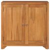 vidaXL Armario de madera maciza de teca 70x30x70 cm