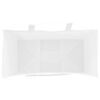 vidaXL Bolsas de papel con asas 50 uds blanca 21x11x31 cm