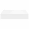 vidaXL Estante flotante pared 2 uds blanco y roble MDF 90x23,5x3,8 cm