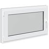 vidaXL Ventana de s&oacute;tano RISOR 100 x 60 cm PVC y vidrio Gris antracita