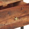 vidaXL Mesita de noche de madera de acacia rugosa 40x30x50 cm