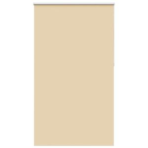 vidaXL Estor Enrollable Opaco Beige 130x210 cm Tela Ancho 126,6 cm