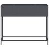 vidaXL Jardinera Elevada Antracita 100 x 26 x 82 cm Acero