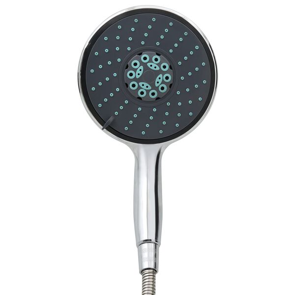 vidaXL Alcachofa de ducha multiusos con flexo de 1,5 m cromado