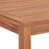 vidaXL Juego de comedor para jard&iacute;n 9 piezas madera maciza de teca