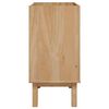 vidaXL Mueble de lavabo de ba&ntilde;o OTTA madera maciza de pino 59x40x80 cm