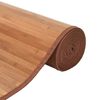 vidaXL Alfombra rectangular bambú color natural 70x200 cm
