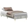 vidaXL Estructura de cama Gris Hormig&oacute;n 80 x 200 cm