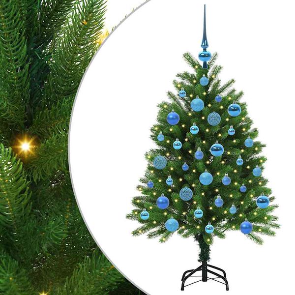 vidaXL &Aacute;rbol de Navidad con 150 LED con soporte Verde 120 cm PE