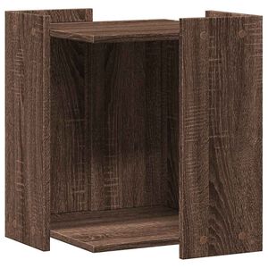 vidaXL Mueble arenero para gatos madera marr&oacute;n roble 42x42x51 cm