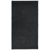 vidaXL Alfombra de pelo corto OVIEDO negro 80x150 cm
