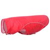 vidaXL Chubasquero perros con tiras reflectantes poli&eacute;ster rojo 4XL