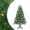 vidaXL &Aacute;rbol de Navidad artificial Verde 120 cm PVC y Acero y Pl&aacute;stico