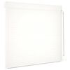 vidaXL Persiana enrollable aluminio blanca 160x150 cm