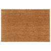 vidaXL Felpudo de fibra de coco natural 60x90 cm