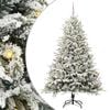 vidaXL &Aacute;rbol de Navidad Artificial Pre-iluminado con Juego de Bolas
