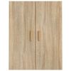vidaXL Armario colgante de pared roble Sonoma 69,5x34x90 cm
