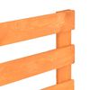 vidaXL Estructura de cama palets madera maciza pino marr&oacute;n 200x200cm