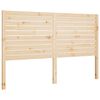 vidaXL Cabecero de cama madera maciza de pino 156x4x100 cm